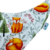 Kit 2 Babadores Bandana Slim Crivale – 100% Algodão – Raposas no Bosque e Poá Laranja - Crivale - feito á mão