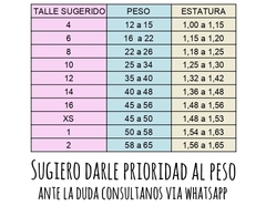 Enterizo para telas combinado - comprar online