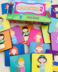 JUEGO DE MEMORIA PRINCESAS - comprar online