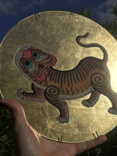 Tigre Asía grande en internet