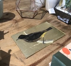 Pájaro amarillo y negro - comprar online
