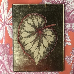 Hoja de begonia