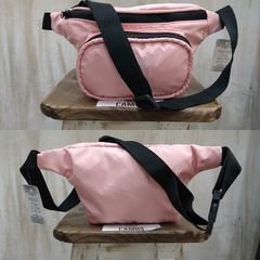 RIÑONERAS MICROFIBRA ROSA