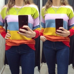 SWEATERS DE BREMER RAYADOS COMBINADOS