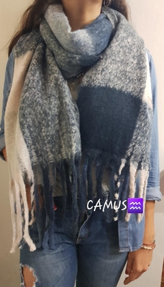Pashminas Importadas azul - comprar online