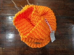 CUELLITOS TEJIDOS NARANJA