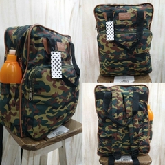 MOCHILAS DE LONA CAMUFLADAS