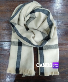 Ruanas camel con negro