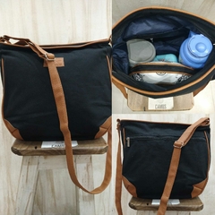 Carteras de Lona Negra