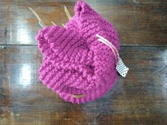 CUELLITOS TEJIDOS MAGENTA