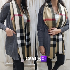 Ruanas burbery beige