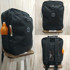 MOCHILA CORDURA LISA NEGRA