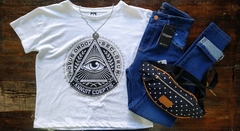 Remeras novus ordo seclorum blanca