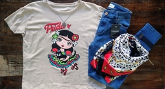 Remeras Frida beige