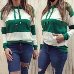 SWEATERS TIPO BUZO DE BREMER VERDE