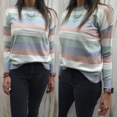 Sweaters Rayaditoa Gris/Rosita