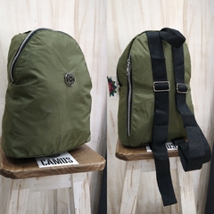 MOCHILAS JK MICROFIBRA VERDE