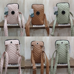 BANDOLERAS PORTA CELULAR GUCCI ECOCUERO