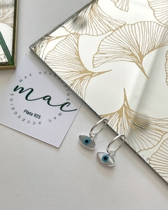 Aros plata Lucky oval