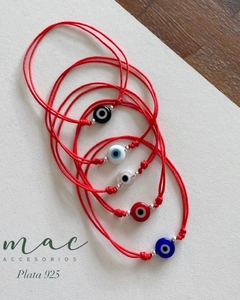 Pulsera plata hilo - comprar online