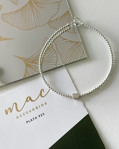 Pulsera Plata love - comprar online