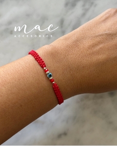 Pulsera plata amuleto en internet