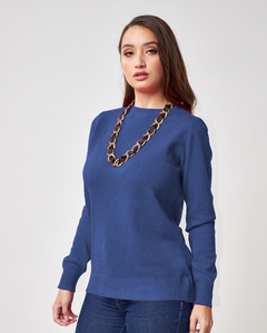 7950 / Sweater Clásico de Lana - comprar online