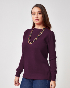 7950 / Sweater Clásico de Lana - Switch Sweaters