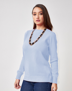 7950 / Sweater Clásico de Lana - tienda online