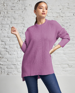 8706 / Sweater Oversize Punto Inglés