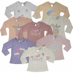 Remera con Estampa - talle 6 y 12 meses