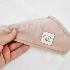 Toallòn 1mts x 1mts con detalle tusor ROSA - tienda online