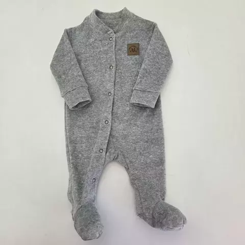 Enterito plush gris - Talle 2 - comprar online