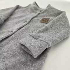 Enterito plush gris - Talle 2 - tienda online
