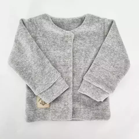 Campera plush gris - Talle 1 - comprar online