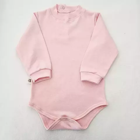 Body polera interlock rosa ML - Talle 6 y 18 meses - comprar online