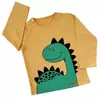 Remera DINO CUELLO LARGO MANGO - 3años