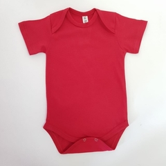 Body rojo - Talle 6 y 18 meses