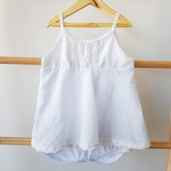 Body vestido - talle 6 meses