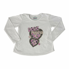 Remeras de Algodon con Estampa Anchas - talle 4 al 8 en internet