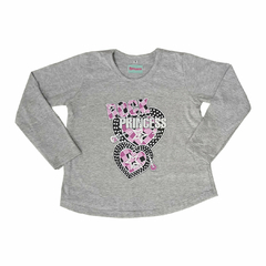 Remeras de Algodon con Estampa Anchas - talle 4 al 8 - comprar online