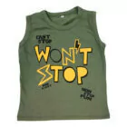 Musculosa de Algodón con Estampa - talle 8 AL 14 - Inquietos