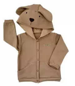 Campera frisa PERRO ALMENDRA - 1 año - comprar online