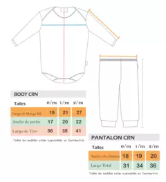 Imagen de Conjunto de recien nacido body interlock blanco, pantalon ardilla - Talle 1