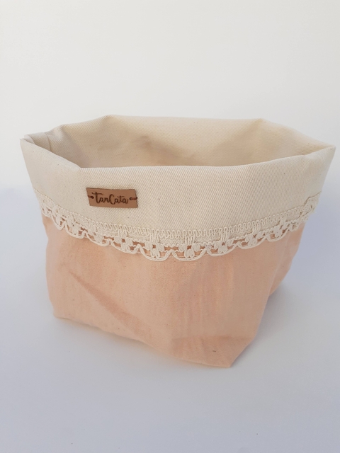 Cestito Tusor Rosa - comprar online