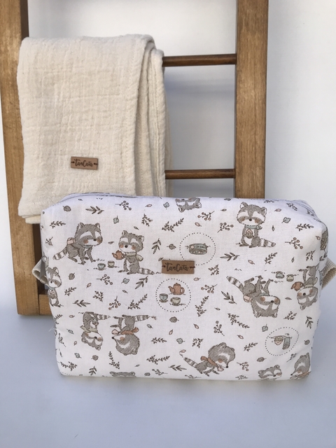 Neceser Tiernos Mapaches - comprar online