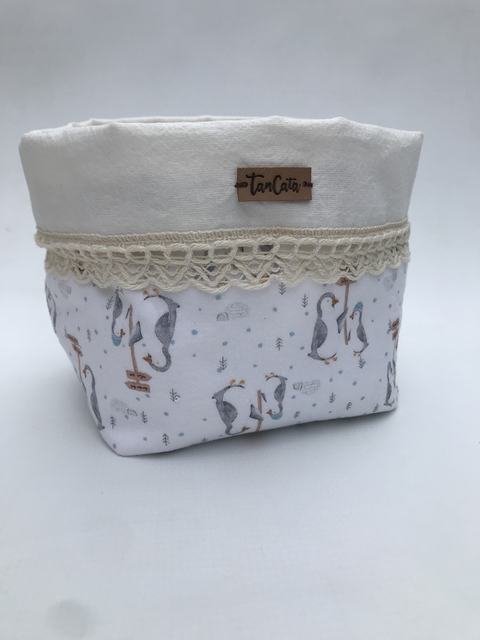 Cesto Pingüinos - comprar online