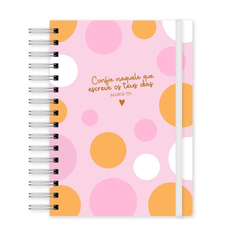 Agenda Bolinhas (Rosa)