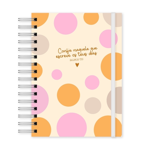 Agenda Bolinhas (Bege)