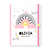 Porta Documentos Arco-Iris (Menina)